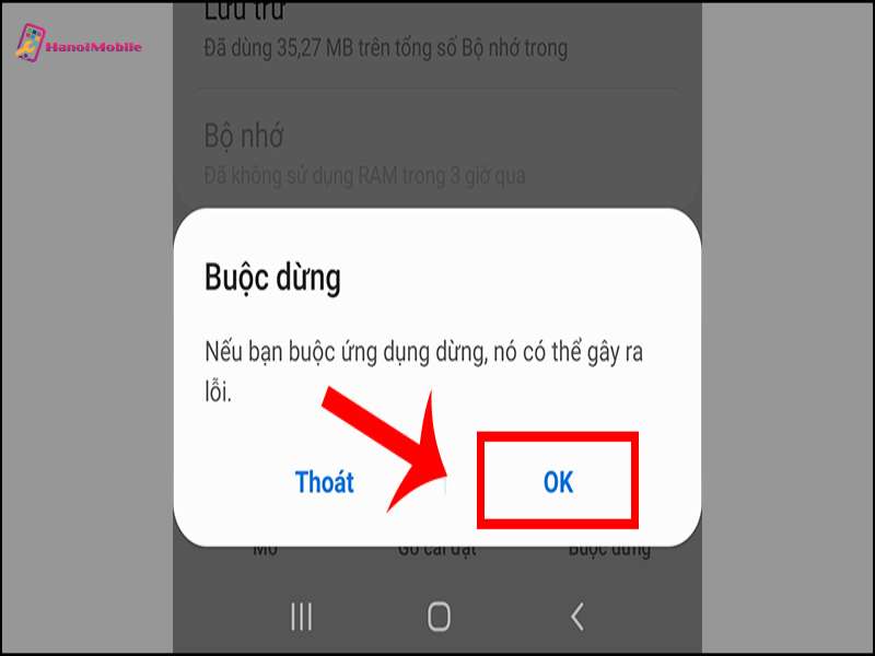 Cách tắt ứng dụng chạy ngầm trên điện thoại Android  sử dụng Cài đặt